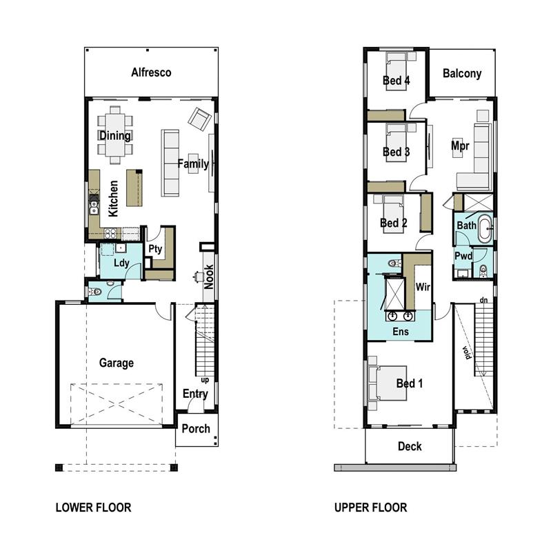 Caxton 270 Design Detail and Floor Plan | Integrity New Homes ...