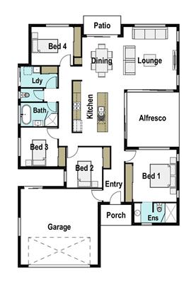 Aspect 260 Design Detail and Floor Plan | Integrity New Homes ...