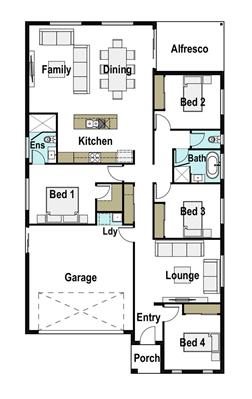 Avoca 200 Design Detail And Floor Plan | Integrity New Homes ...