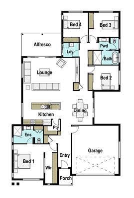 Horizon 280 Design Detail and Floor Plan | Integrity New Homes ...